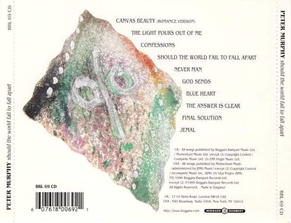 Peter Murphy ‎– Should The World Fail To Fall Apart