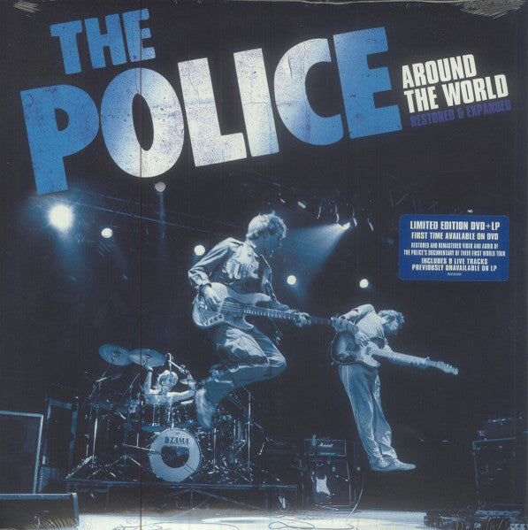 The Police – Around The World (Restored & Expanded) [LP+DVD BLUE VINYL]