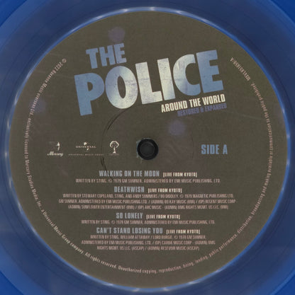 The Police – Around The World (Restored & Expanded) [LP+DVD BLUE VINYL]