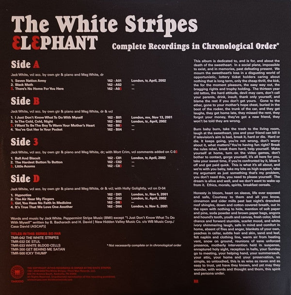 The White Stripes ‎– Elephant