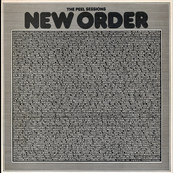 New Order ‎– The Peel Sessions