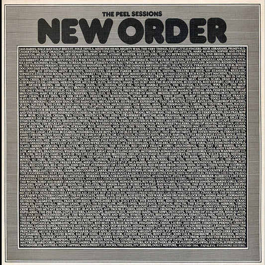 New Order ‎– The Peel Sessions