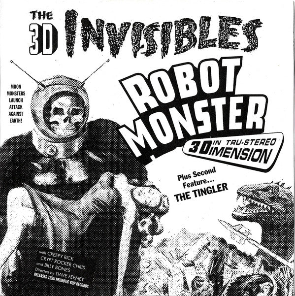 The 3D Invisibles* ‎– Robot Monster