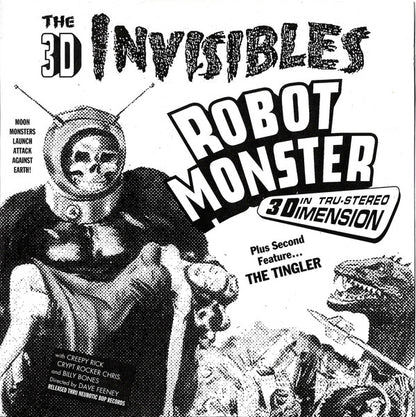 The 3D Invisibles* ‎– Robot Monster