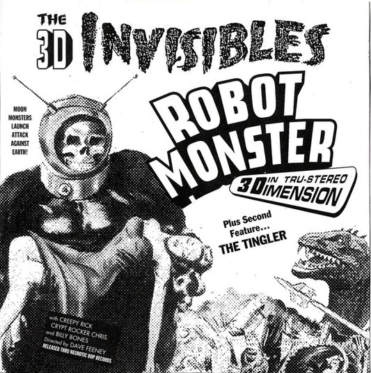 The 3D Invisibles* ‎– Robot Monster