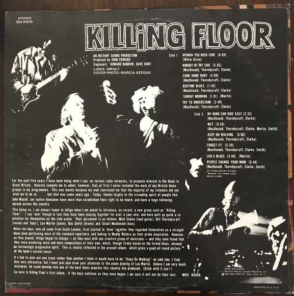 Killing Floor (2) ‎– Killing Floor