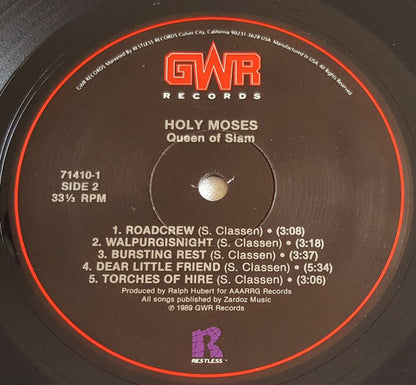 Holy Moses (2) ‎– Queen Of Siam