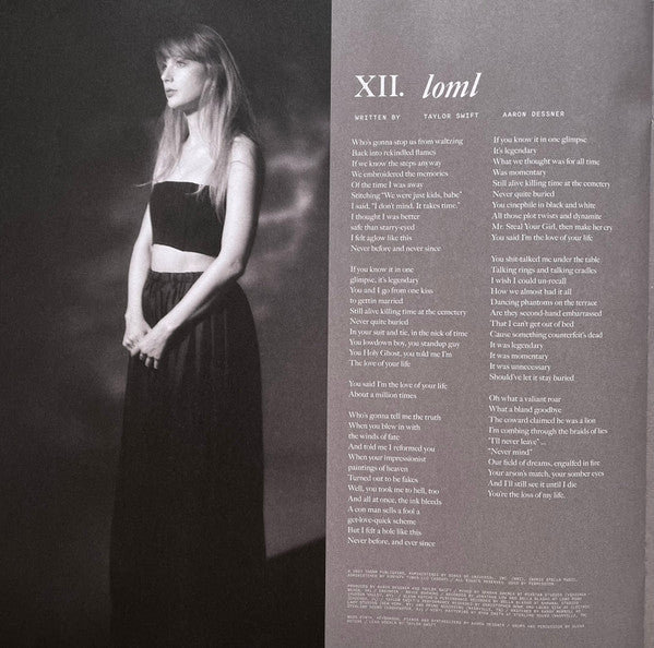 Taylor Swift ‎– The Tortured Poets Department - The Albatross