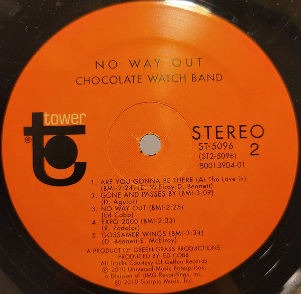 Chocolate Watch Band* ‎– No Way Out
