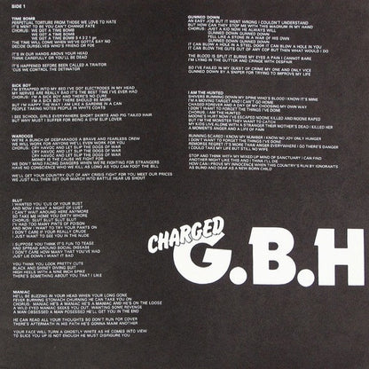 Charged G.B.H* ‎– City Baby Attacked By Rats