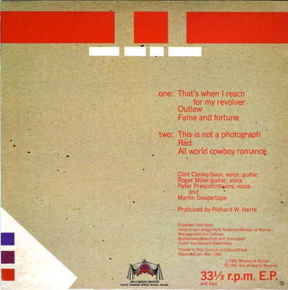 Mission Of Burma ‎– Signals, Calls, And Marches