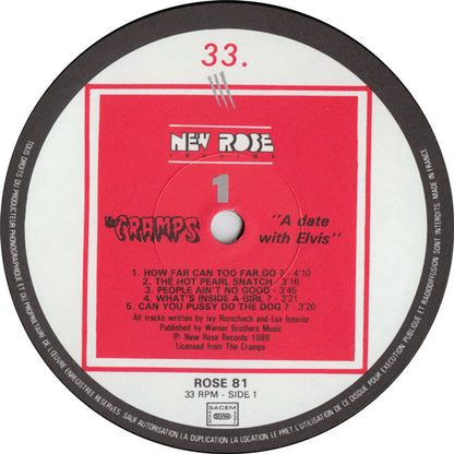 The Cramps ‎– A Date With Elvis