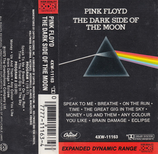 Pink Floyd ‎– The Dark Side Of The Moon