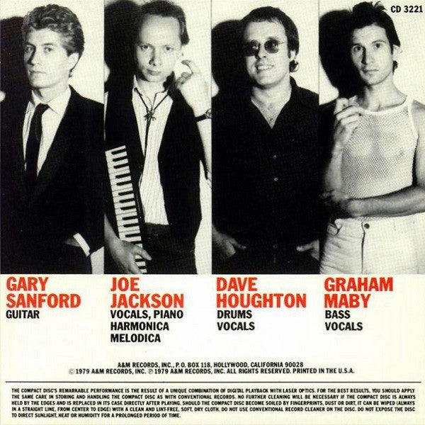 Joe Jackson ‎– I'm The Man