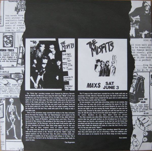 The Misfits* ‎– Static Age