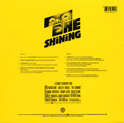 Various ‎– The Shining (Original Sound Track)