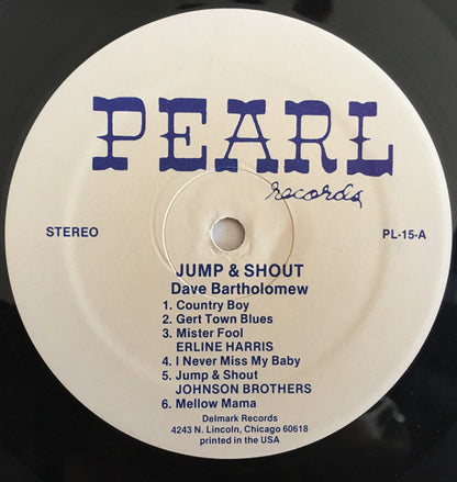 Various ‎– Jump 'n Shout; New Orleans Rhythm & Blues