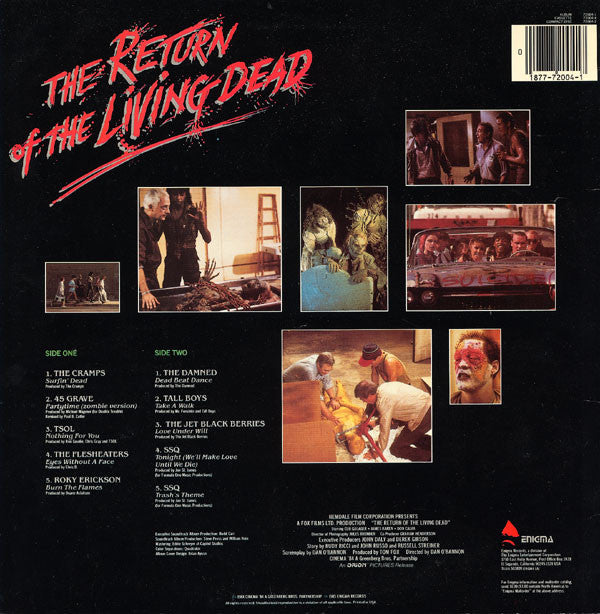 Various ‎– The Return Of The Living Dead (Original Soundtrack)