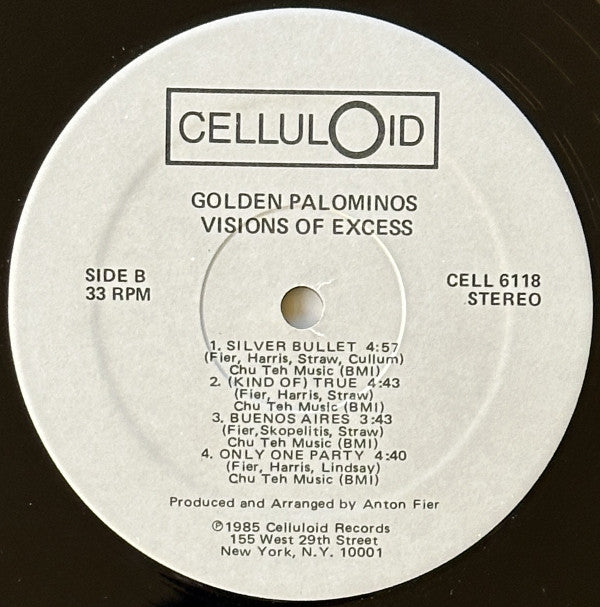 The Golden Palominos ‎– Visions Of Excess