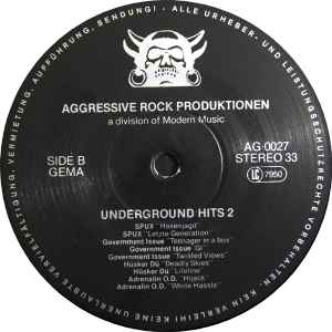 Various ‎– Underground Hits 2