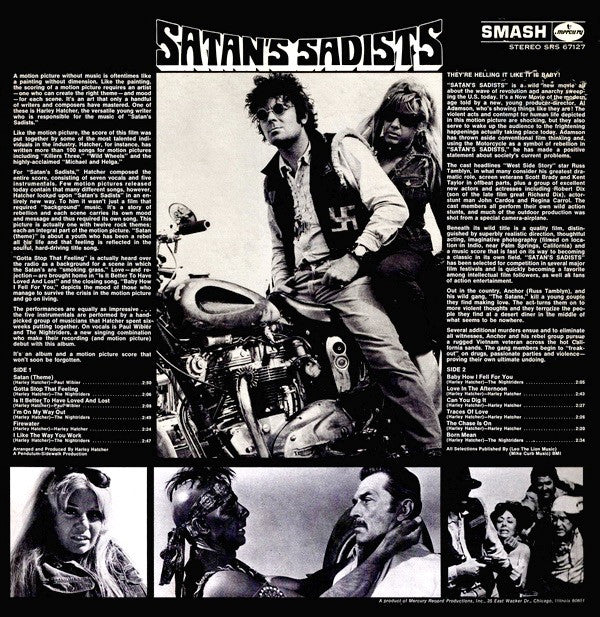 Harley Hatcher ‎– The Wild Sounds Of Satan's Sadists