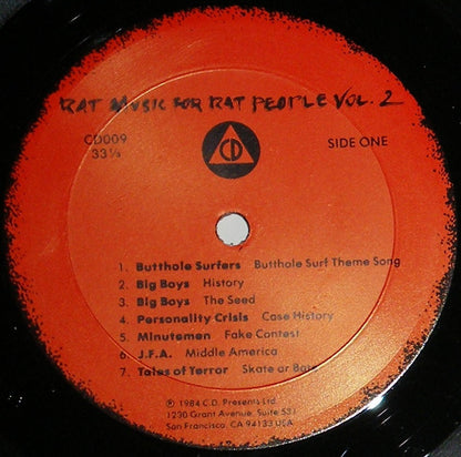 Various ‎– Rat Music For Rat People Vol. 2