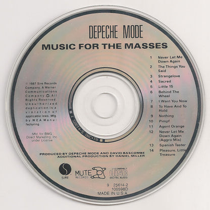 Depeche Mode ‎– Music For The Masses