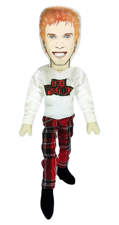Johnny Rotten Sex Pistols Plush Doll [Katkiller]