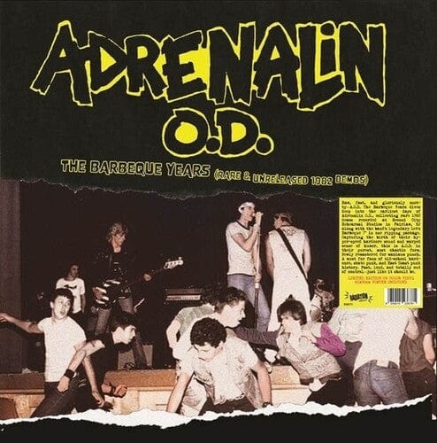 Adrenalin Od - The Barbeque Years (Rare And Unreleased 1982 Demos) (w/ Poster | Colored Vinyl)