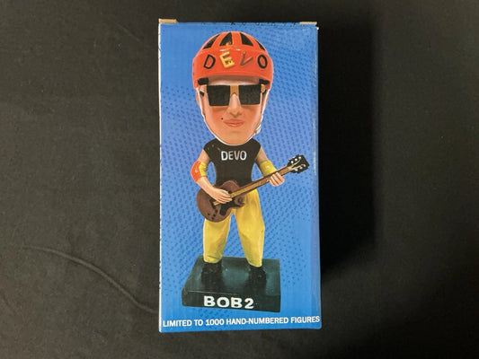 DEVO Music Band BOB 2 Bobble Head Figure W Guitar Aggronautix 1000 LIMITED