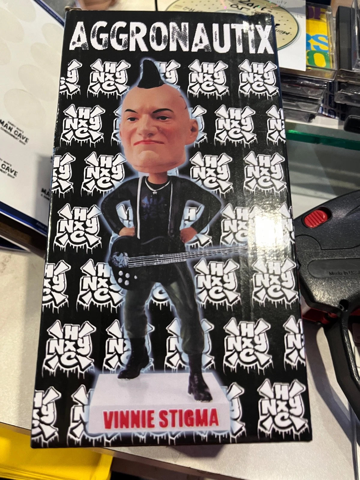Vinnie Stigma Agnostic Front Throbblehead Bobblehead Ltd Ed 500 Aggronautix NIB